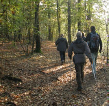 Escursione di Nordic Walking al Parco dei Boschi di Carrega